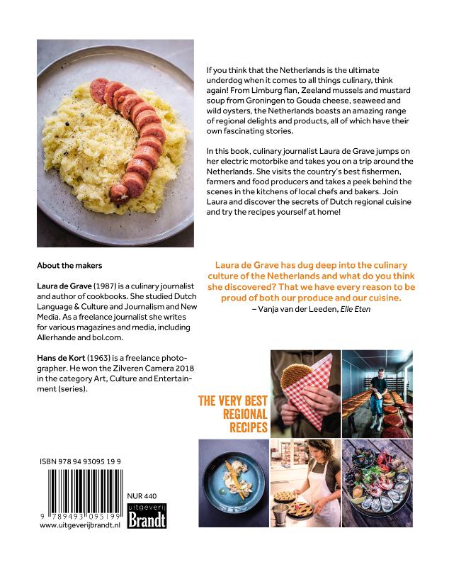 Achterkant van Dutch Cookbook