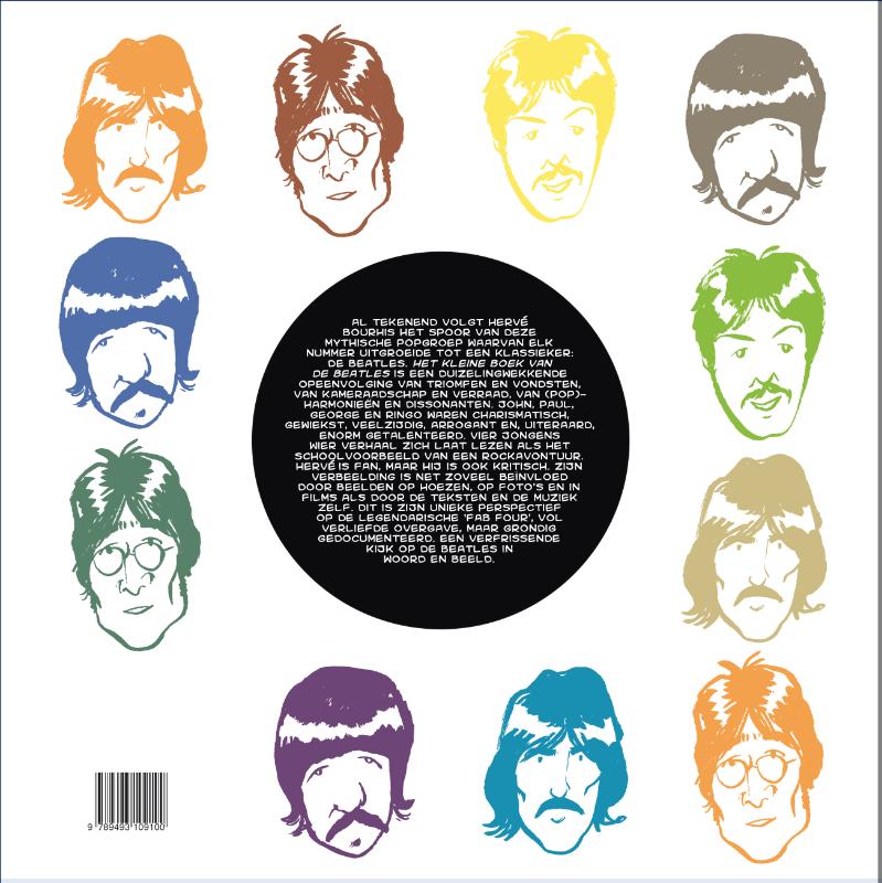 Achterkant van Het kleine boek van de Beatles