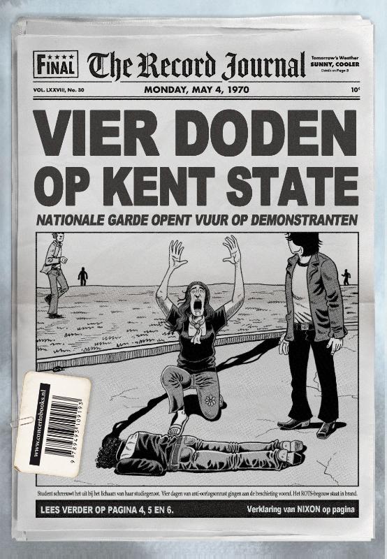 Achterkant van Kent State