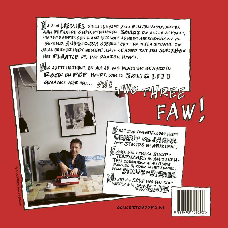 Achterkant van Songlife