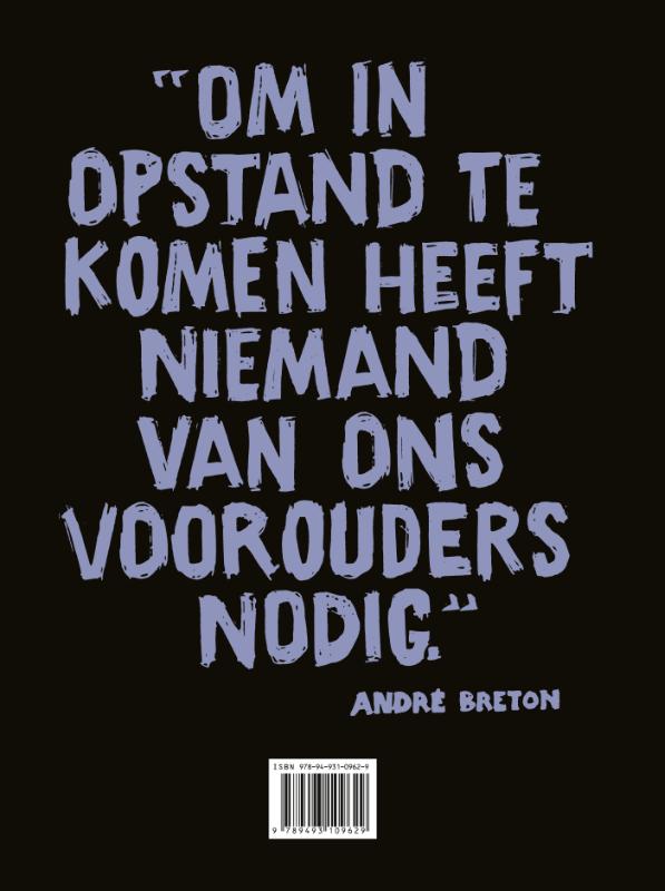 Achterkant van Onder de kiezels schuilt het strand