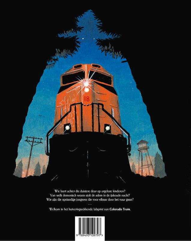 Achterkant van Colorado Train