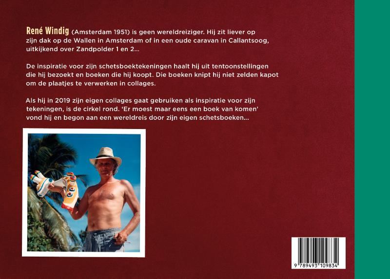 Achterkant van Logboek van een thuisblijver