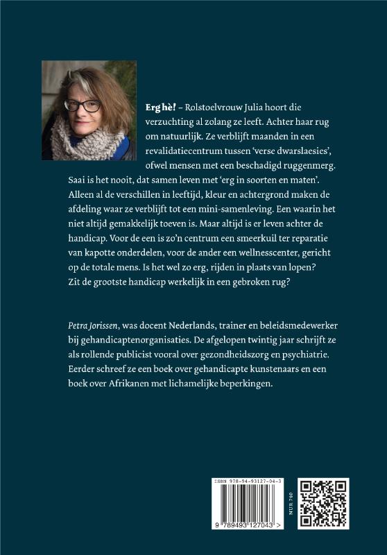 Achterkant van Erg hè!