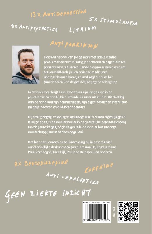 Achterkant van Wie is er nou eigenlijk gek?