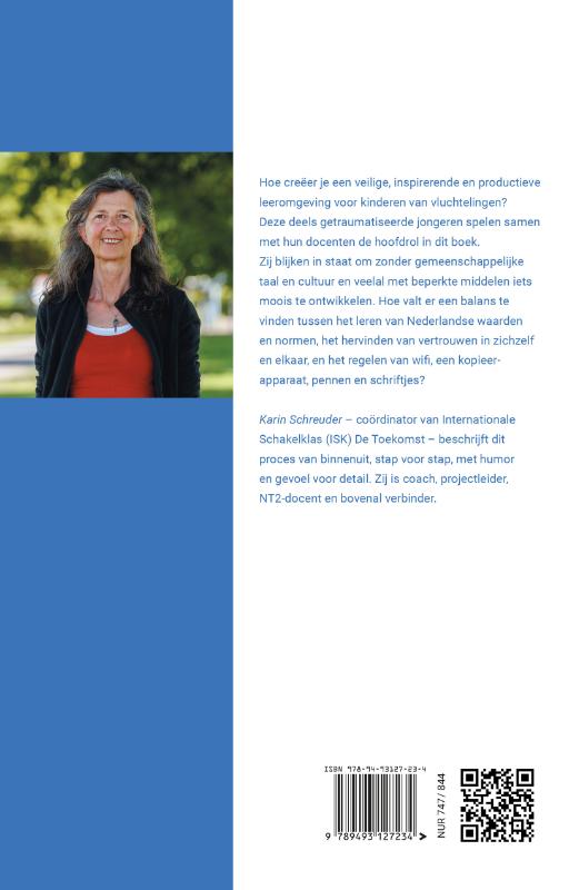 Achterkant van Onderwijs voor vluchtelingen
