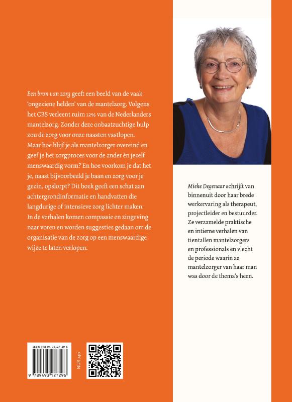 Achterkant van Een bron van zorg