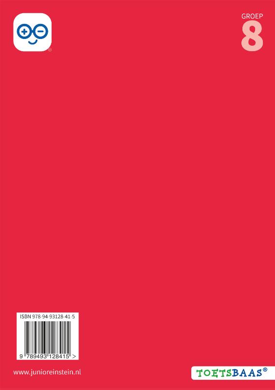 Achterkant van werkboek