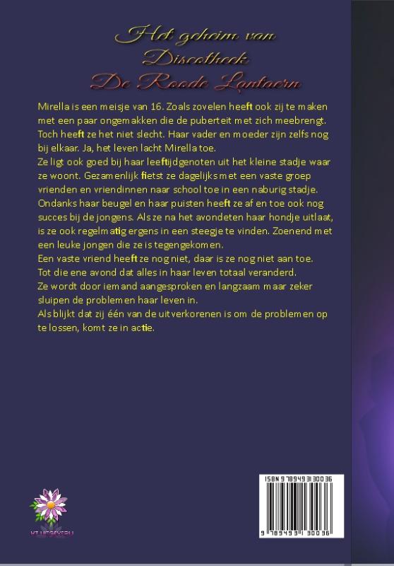 Achterkant van Het geheim van Discotheek De Roode Lantaern