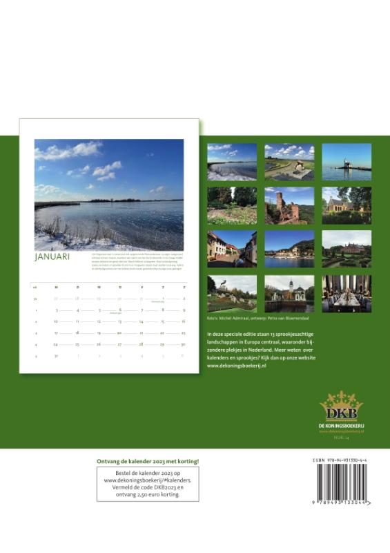 Achterkant van Magische Landschappen 2022