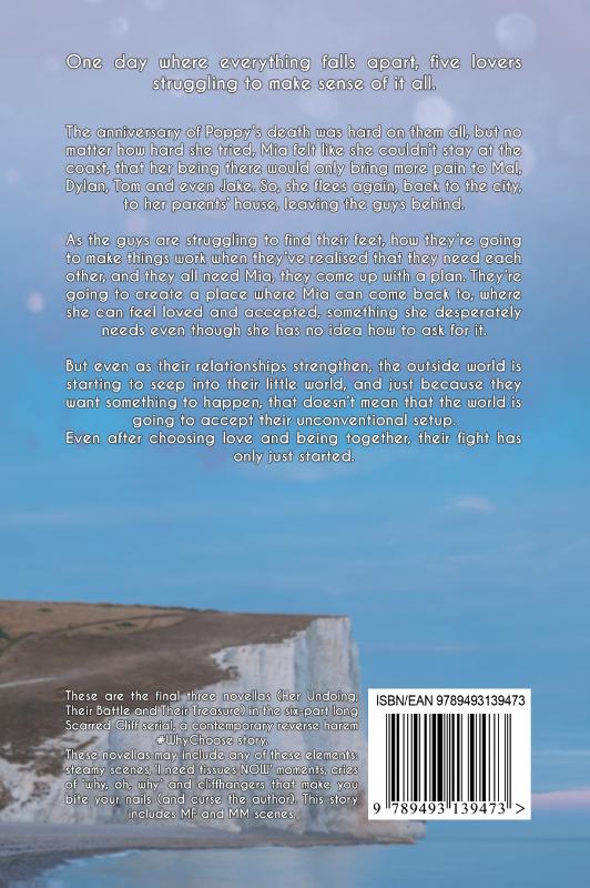 Achterkant van Scarred Cliff Collection 2