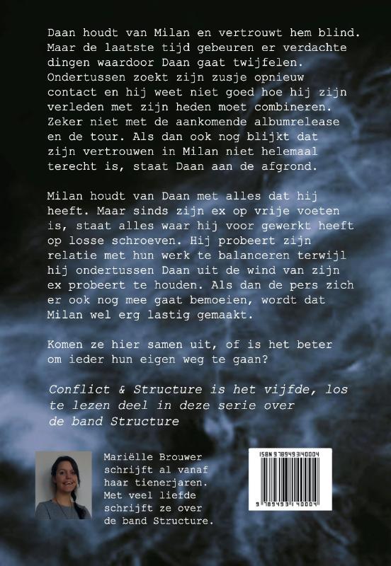 Achterkant van Conflict & Structure