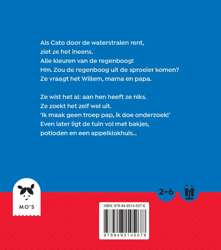 Achterkant van Cato en de regenboog