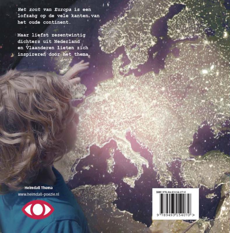 Achterkant van Het zout van Europa