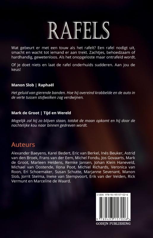 Achterkant van Rafels