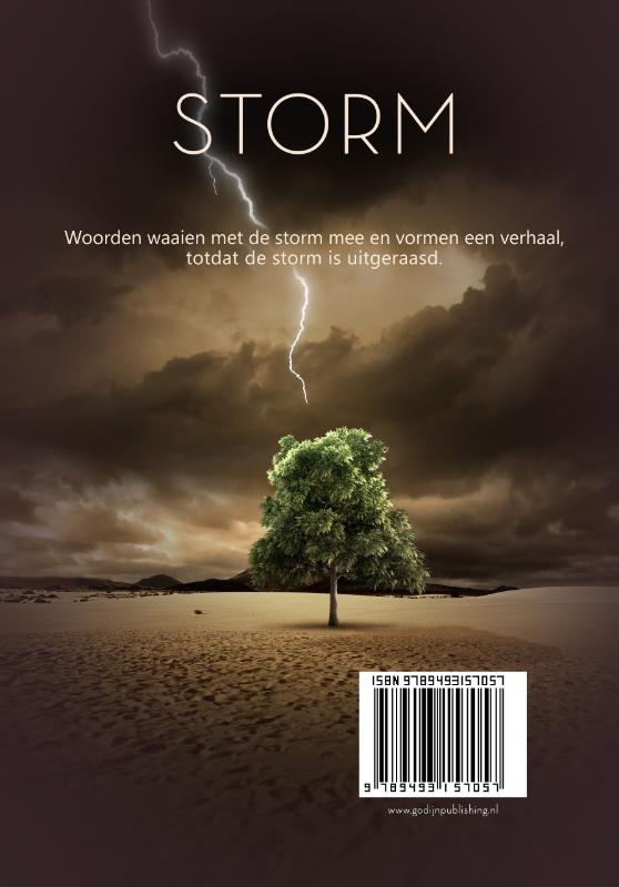 Achterkant van Stilte versus storm