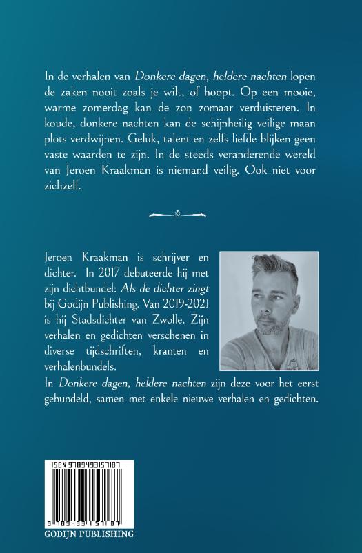 Achterkant van Donkere dagen, heldere nachten