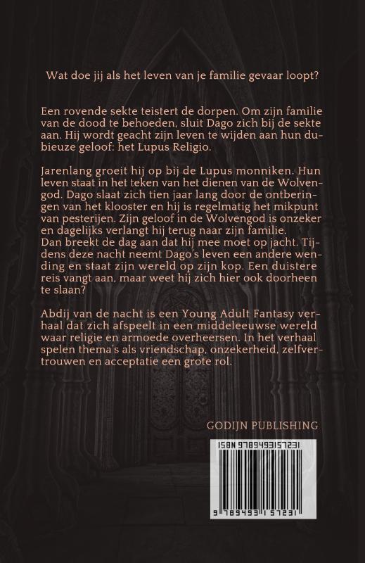 Achterkant van Abdij van de nacht