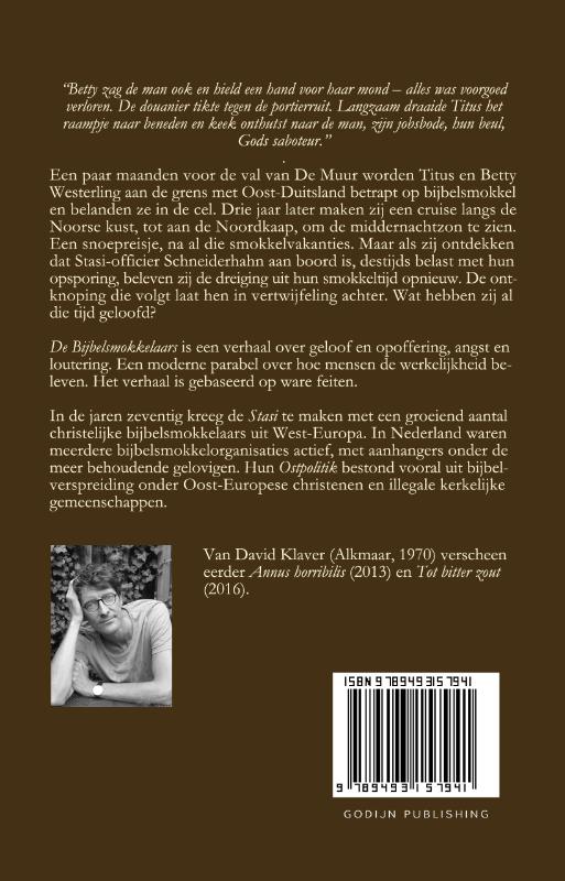 Achterkant van De Bijbelsmokkelaars