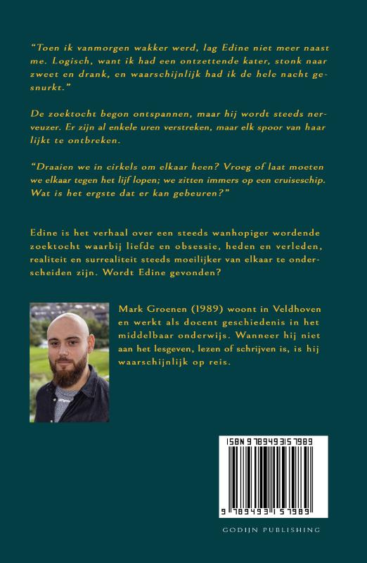 Achterkant van Edine