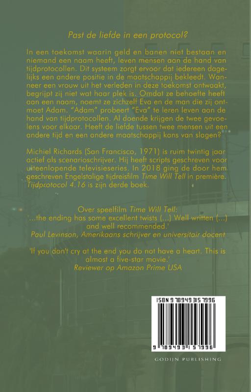 Achterkant van Tijdprotocol 4.16