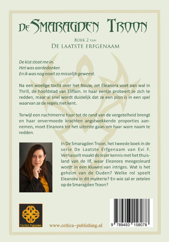 Achterkant van De Smaragden Troon