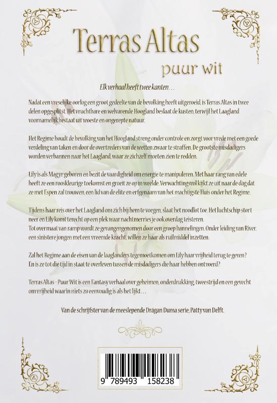 Achterkant van Puur Wit