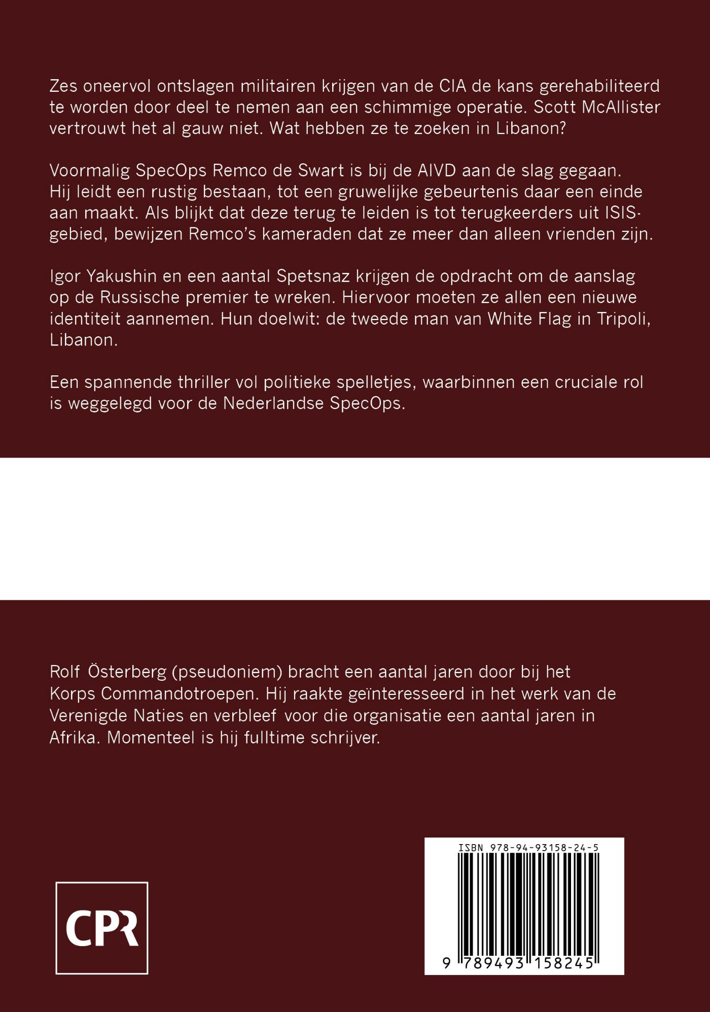 Achterkant van Bloedbroeders