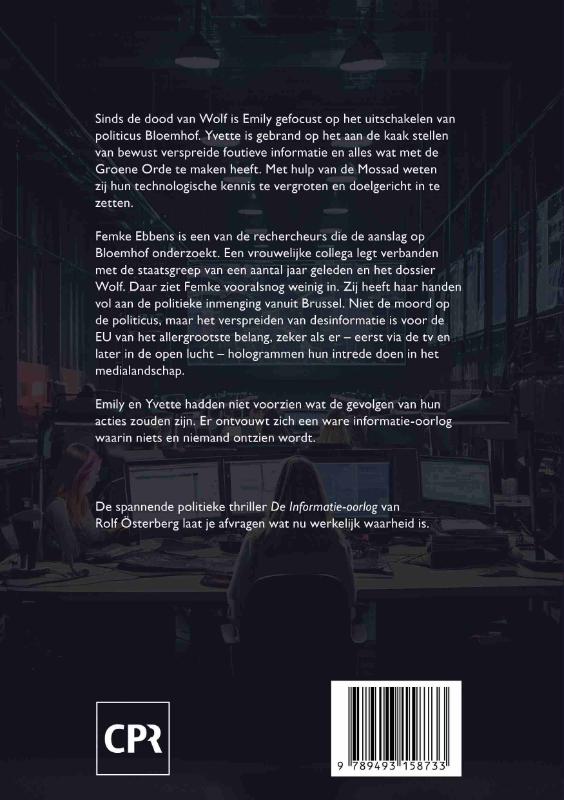 Achterkant van De Informatie-oorlog