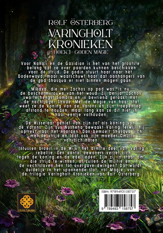Achterkant van Goden Magie