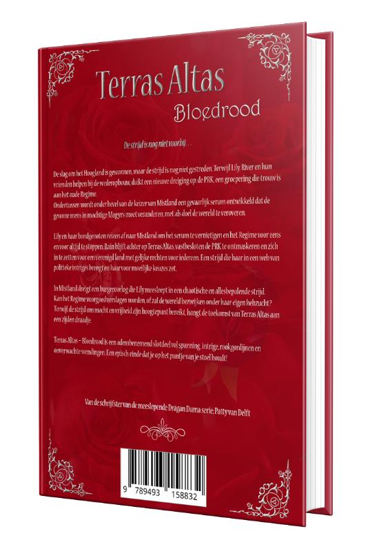 Achterkant van Bloedrood