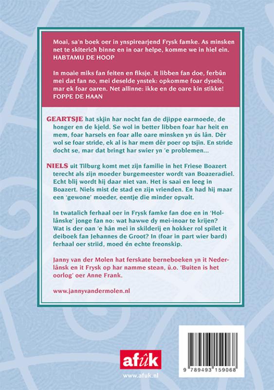 Achterkant van It deiboek