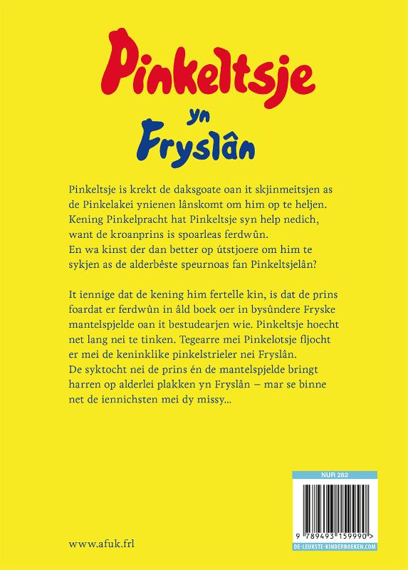 Achterkant van Pinkeltsje yn Fryslân