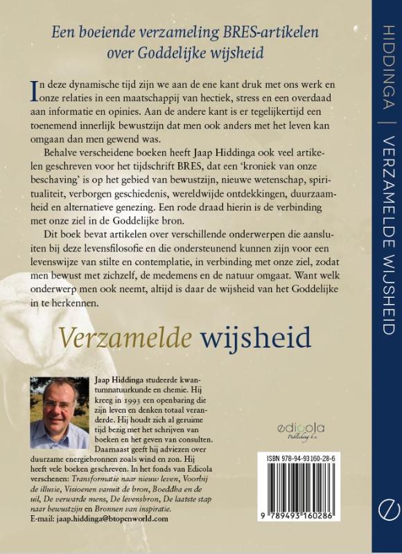 Achterkant van Verzamelde wijsheid