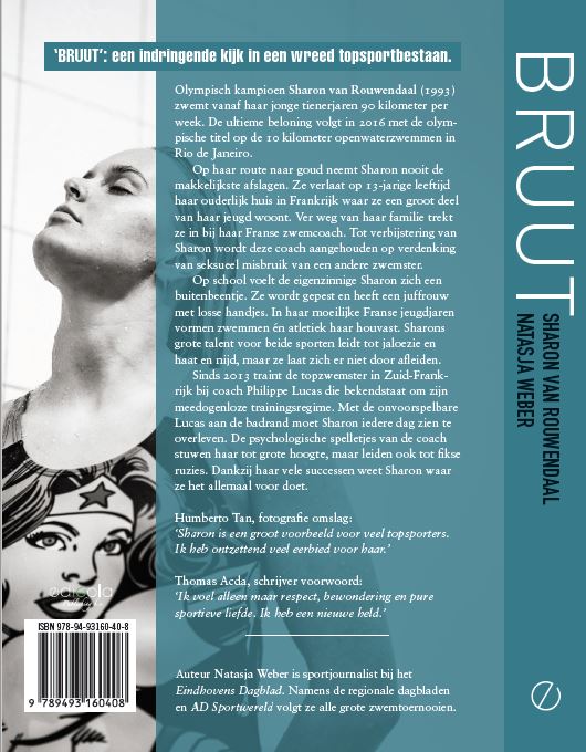 Achterkant van Sharon van Rouwendaal - Bruut
