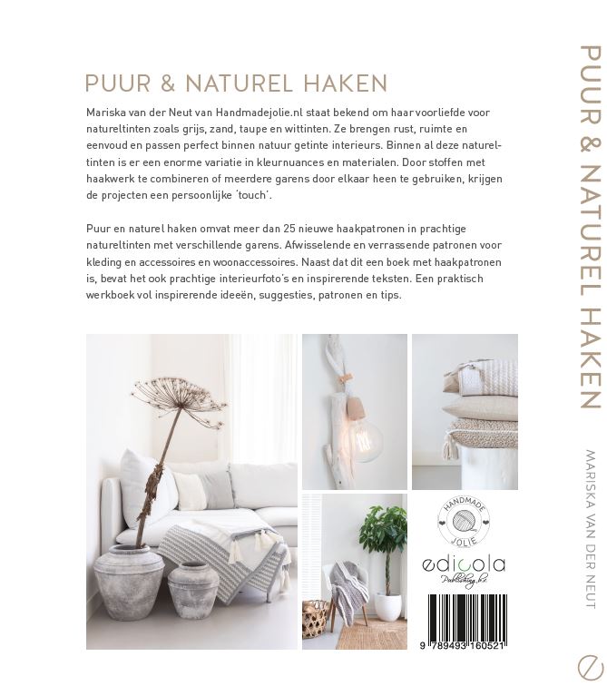 Achterkant van Puur & Naturel Haken