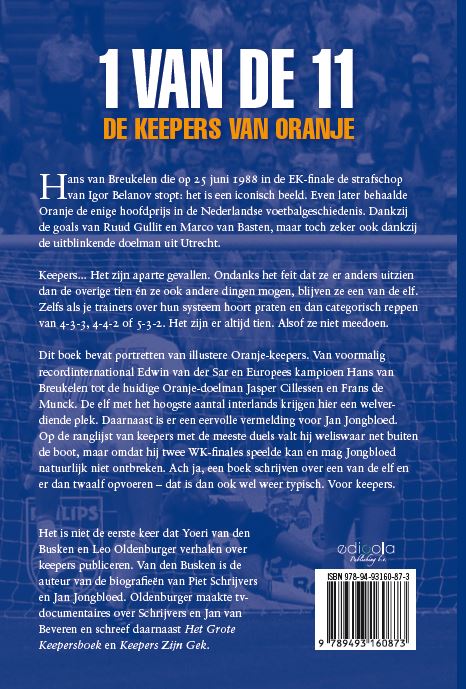 Achterkant van 1 van de 11