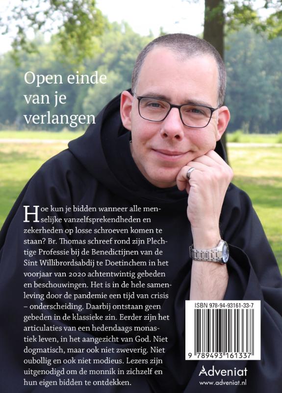 Achterkant van Open einde van je verlangen