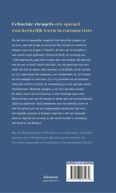 Achterkant van Geboeide Vleugels