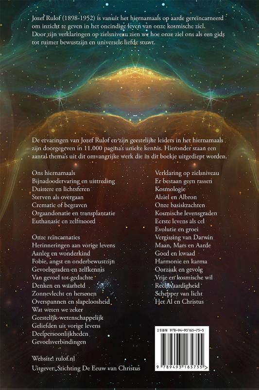 Achterkant van Onze Kosmische Ziel
