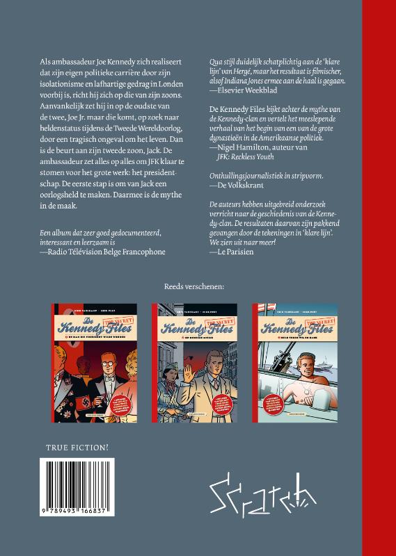 Achterkant van Mythe in de maak