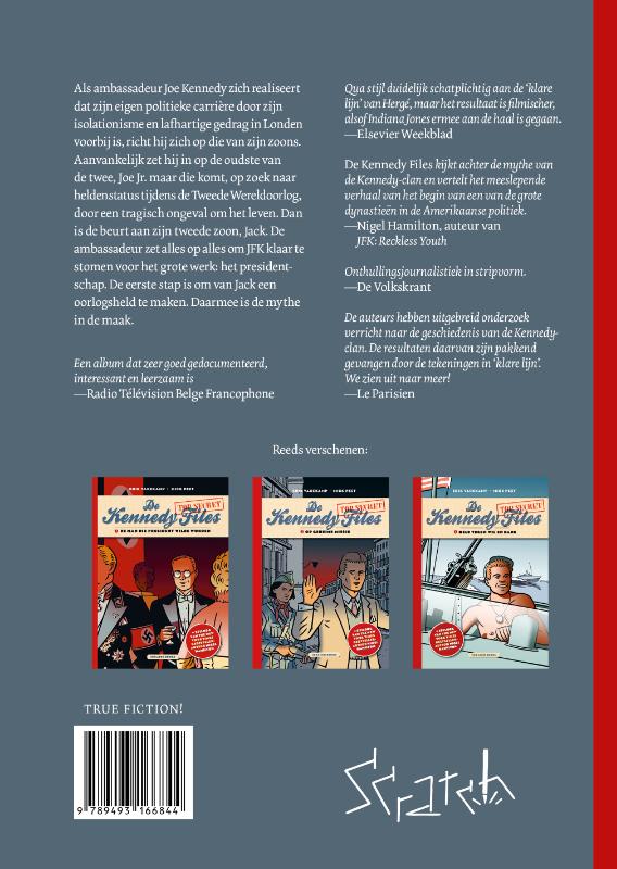 Achterkant van Mythe in de maak