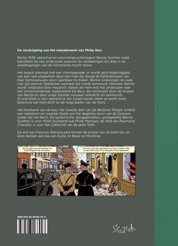 Achterkant van Het handwerk van de beul