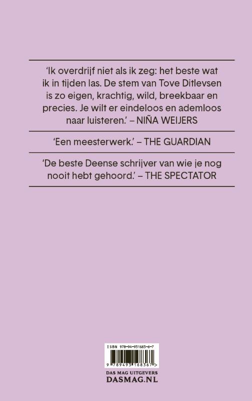Achterkant van Kindertijd