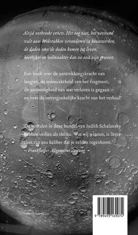 Achterkant van Inventaris van enkele verliezen