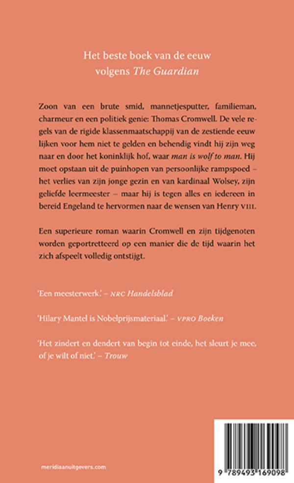 Achterkant van Wolf Hall