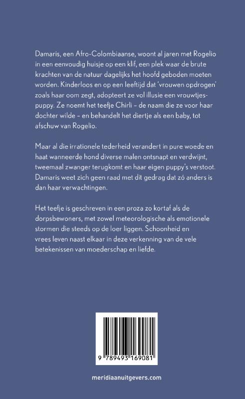 Achterkant van Het teefje