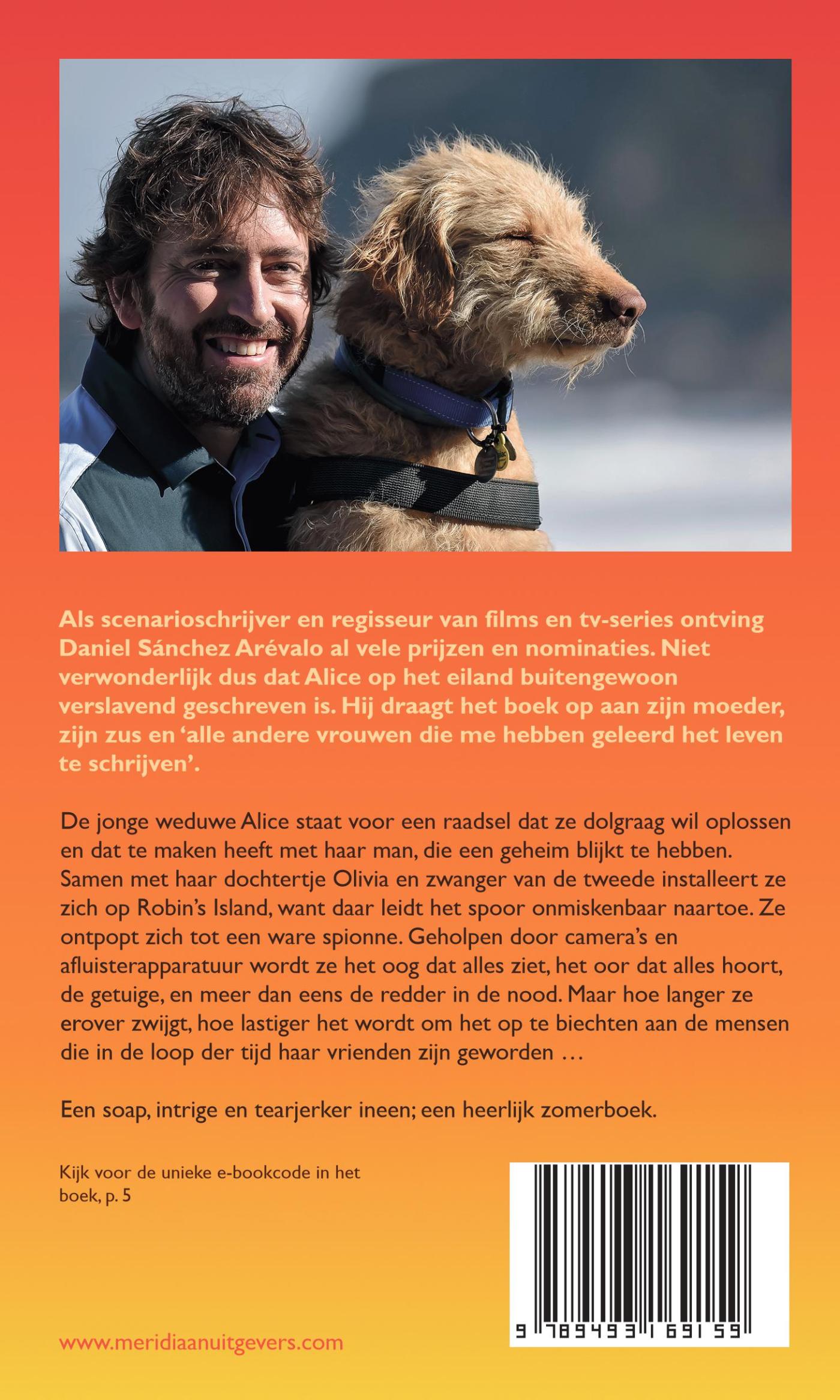 Achterkant van Alice op het eiland