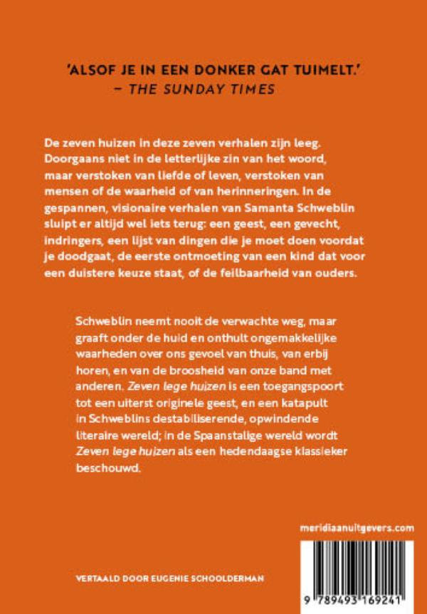 Achterkant van Zeven lege huizen