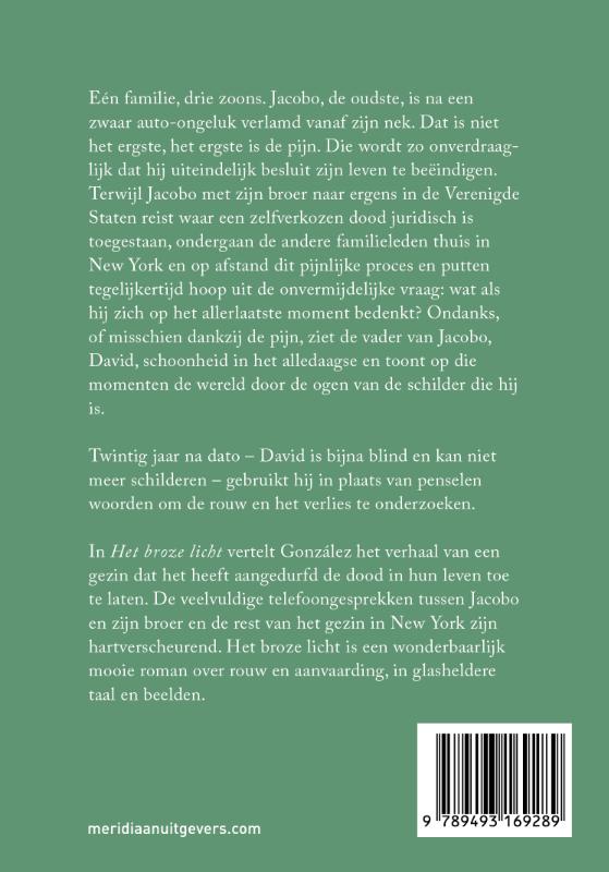 Achterkant van Het broze licht